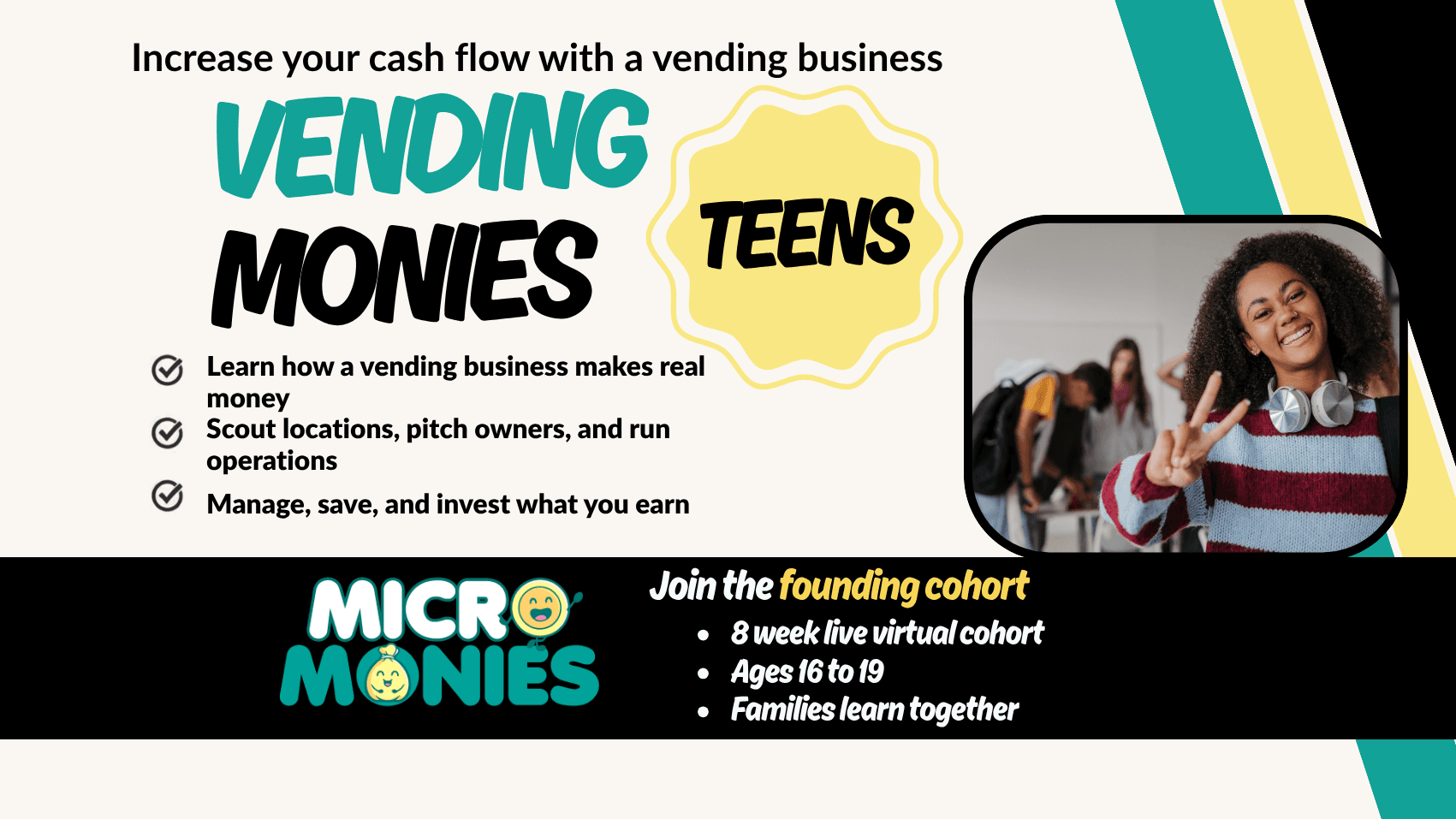Vending Monies Teens Program