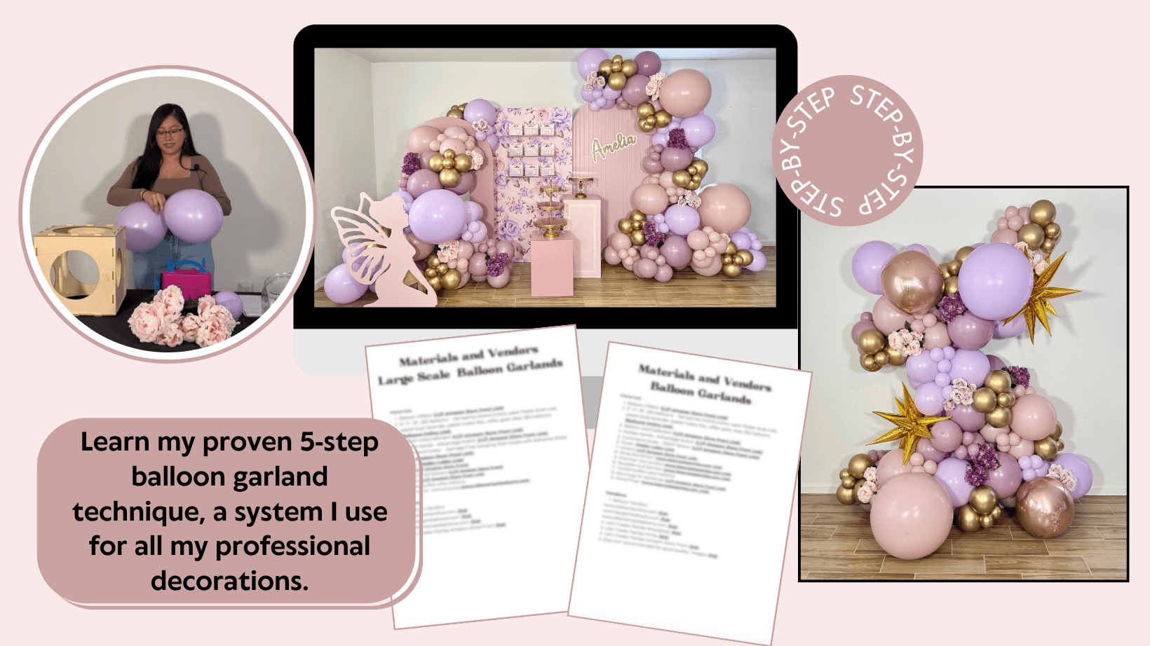 Pro Balloon Garlands Course: Online LCP Academy