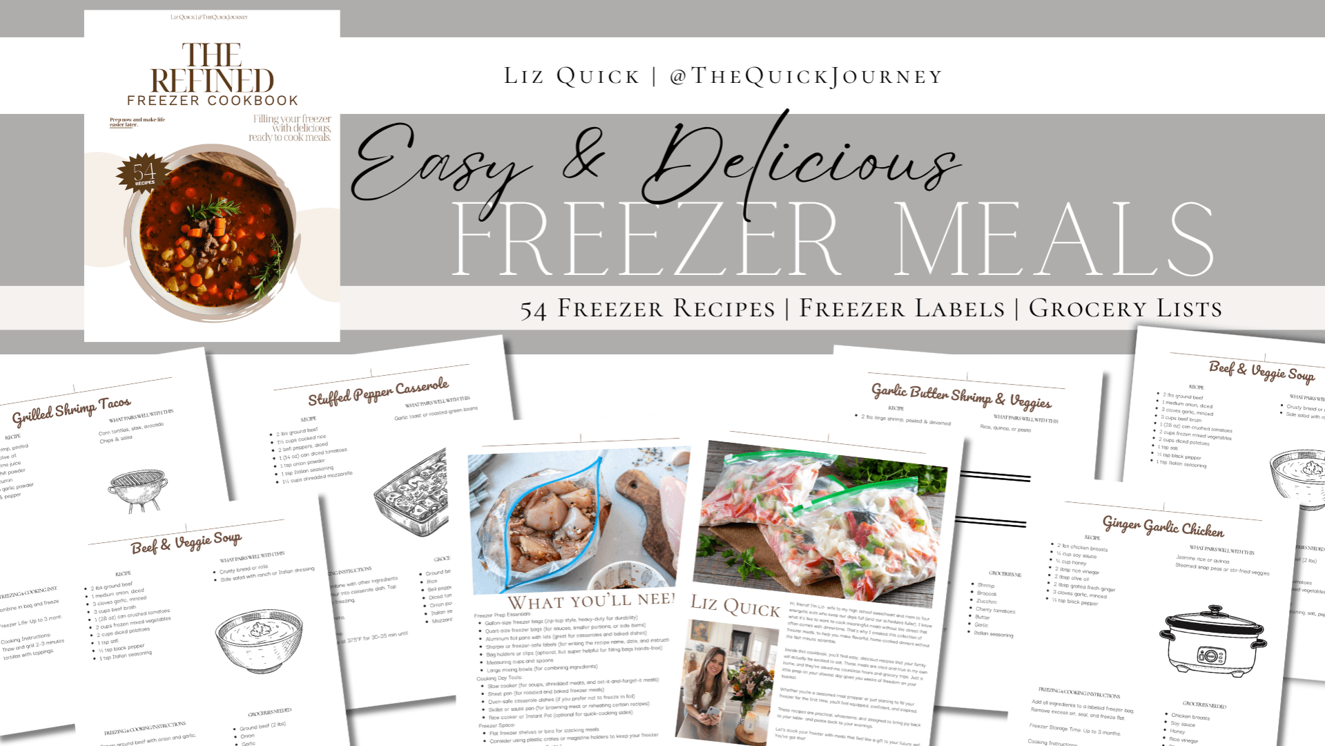 The Refined Freezer Cookbook