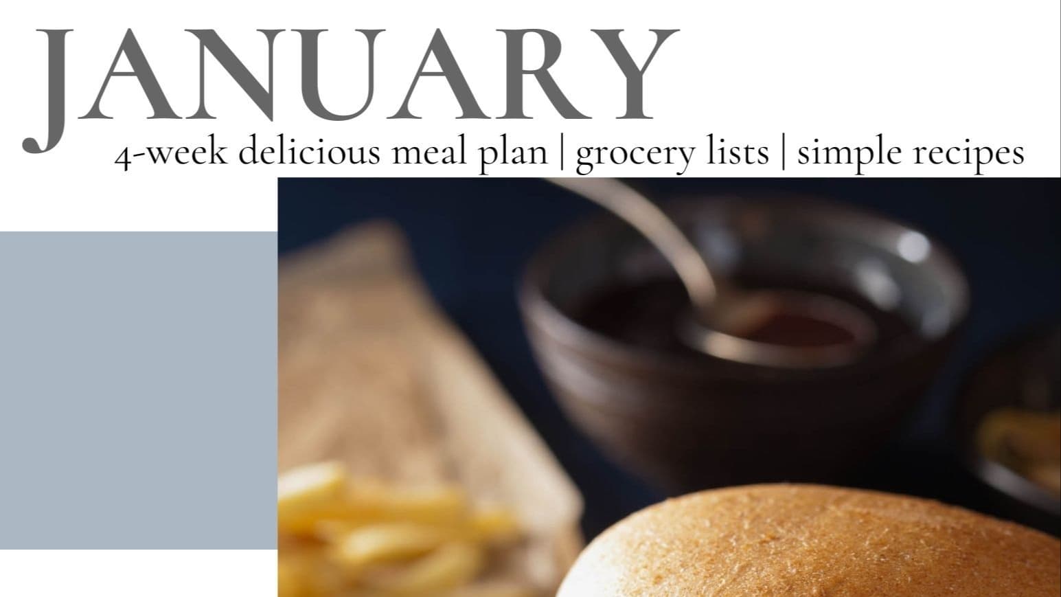 January Meal Plan
