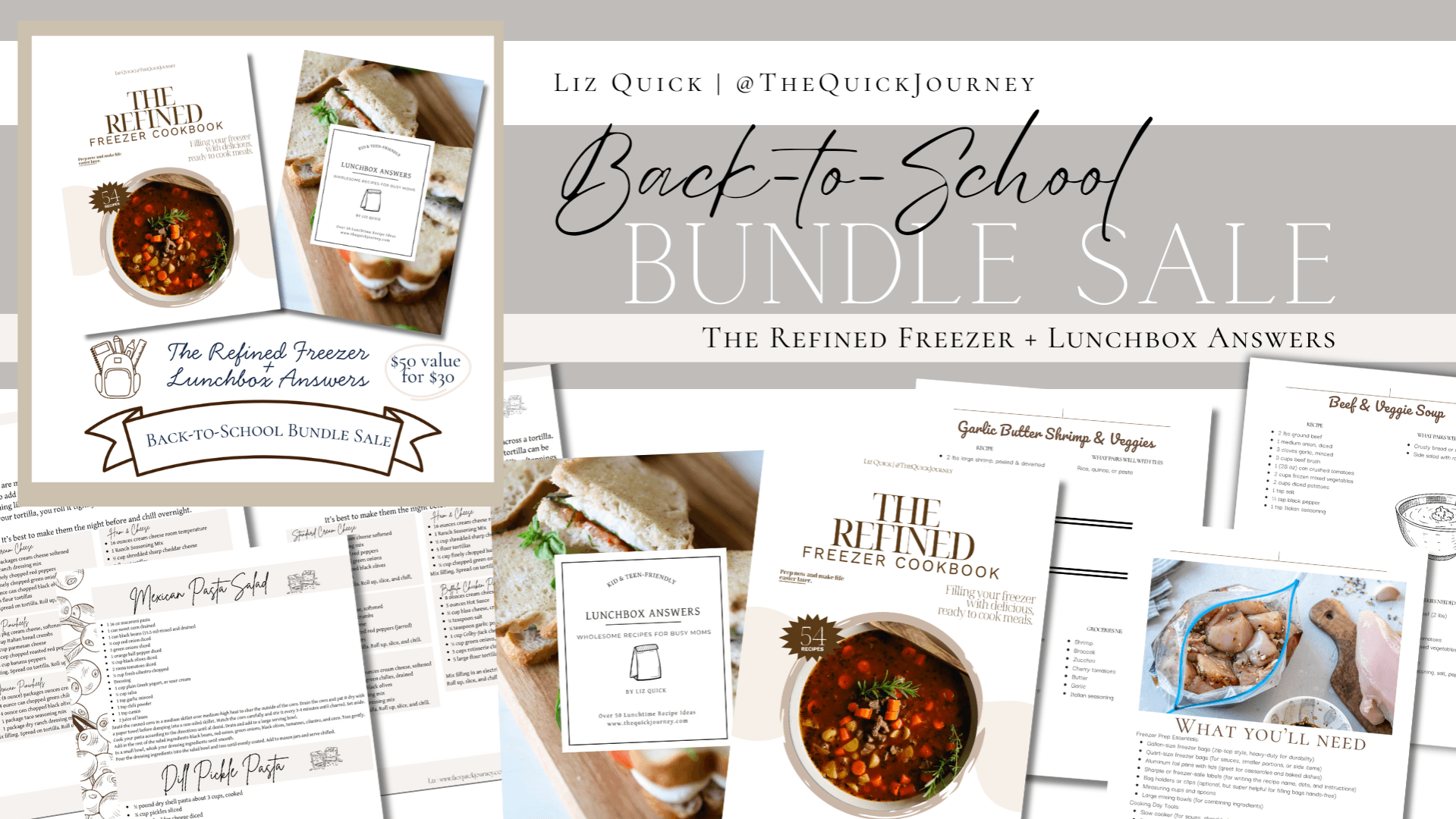 Back-to-School Bundle Sale
