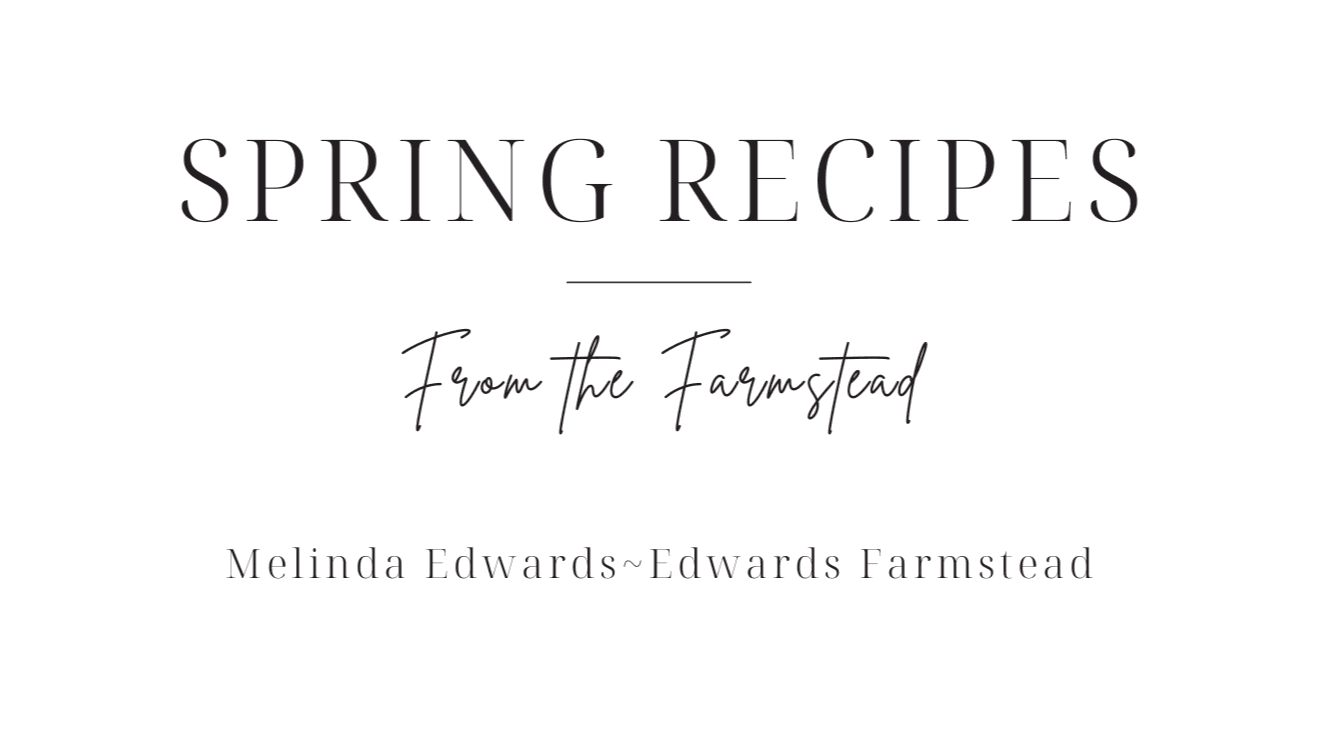 Download Our Spring Recipes Now!