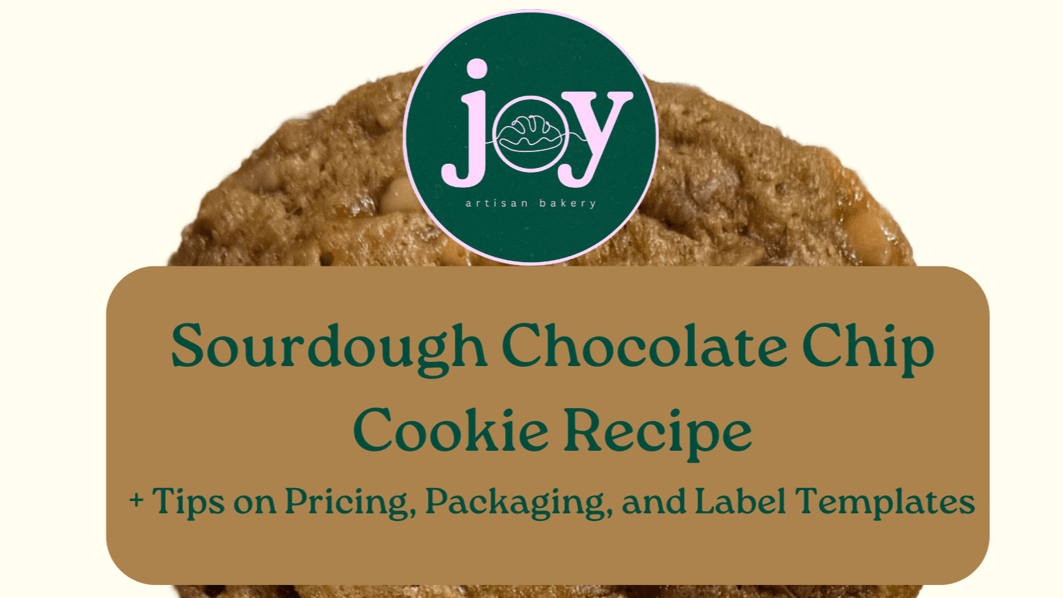 My World Famous Chocolate Chip Cookie Recipe