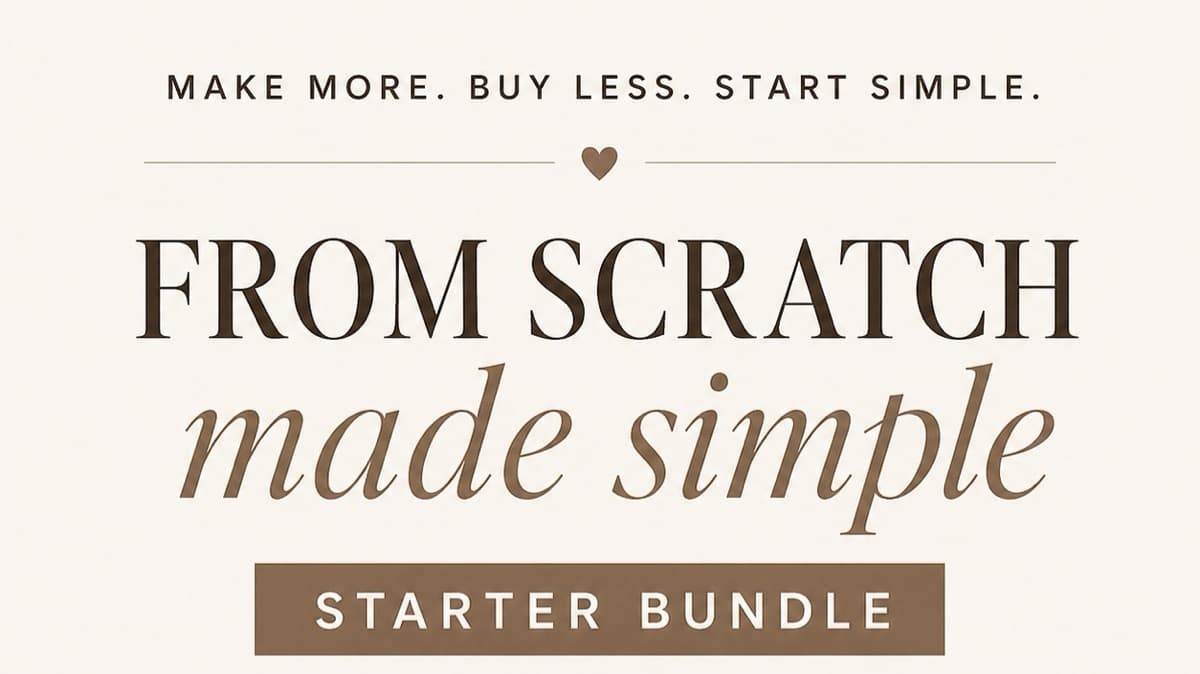 FROM SCRATCH MADE SIMPLE