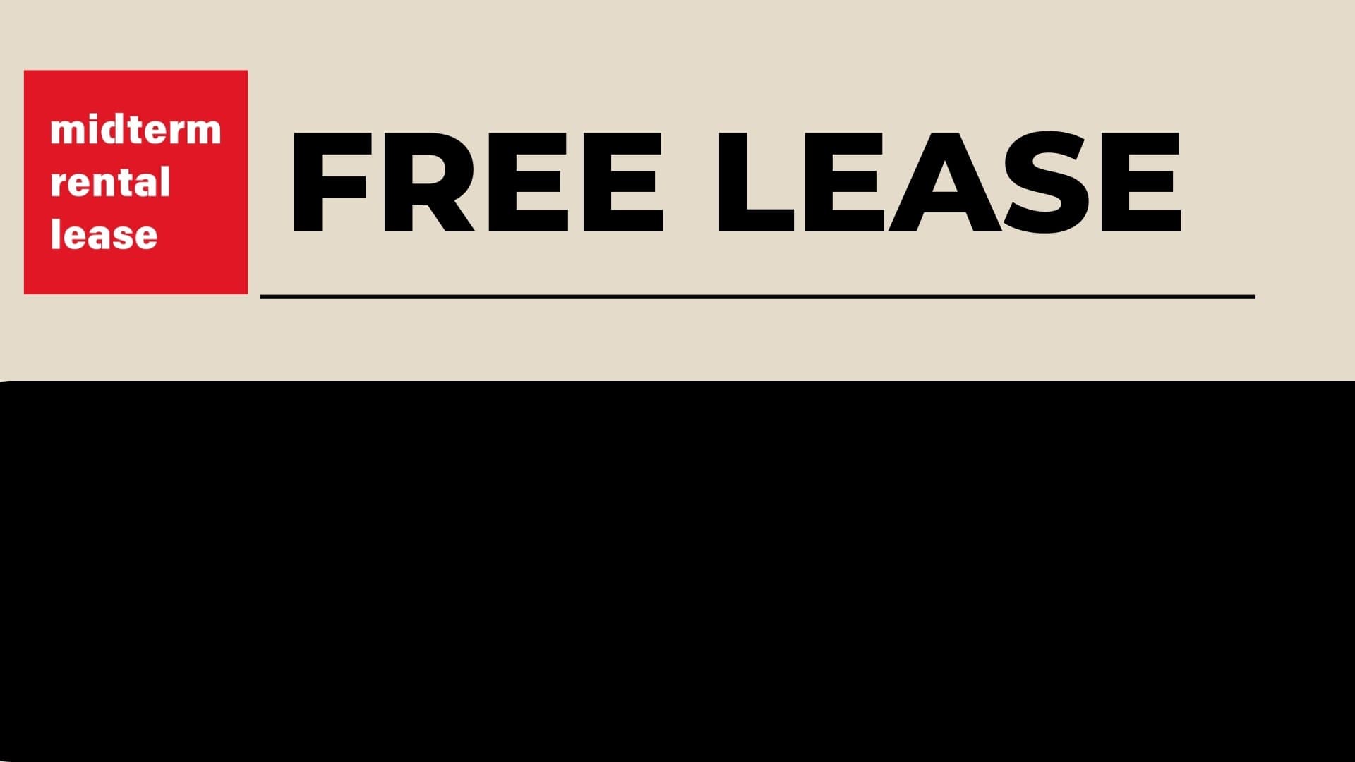 Furnished Rental Lease (2026)