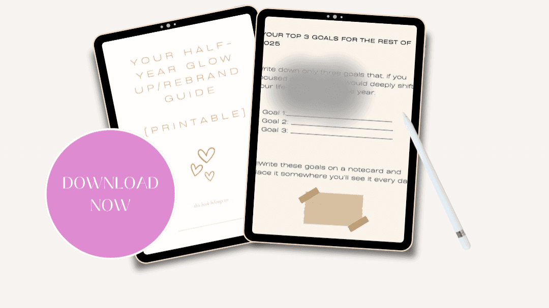 Get your Glow Up/Rebrand Guide Now!