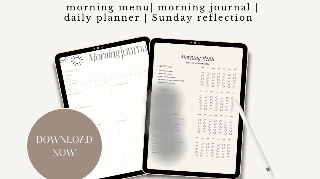 Get your Morning Routine Builder Now!