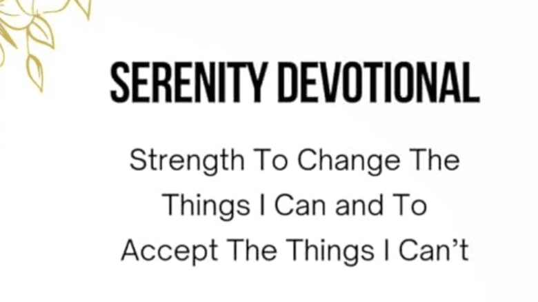 Serenity Devotional