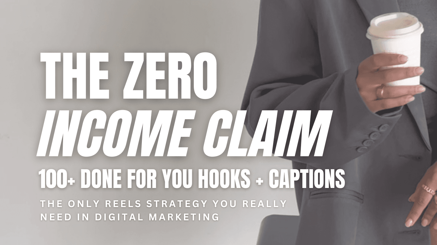 The Zero Income Claim w/ MRR & PLR