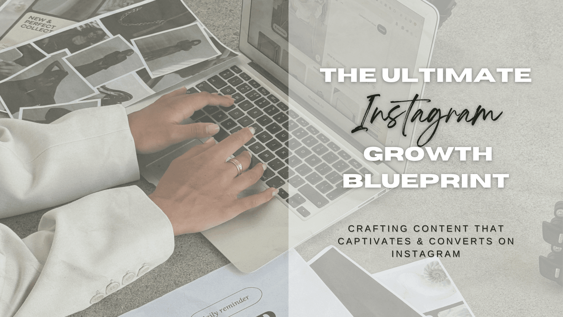 The Instagram Growth Blueprint w/ MRR+PLR