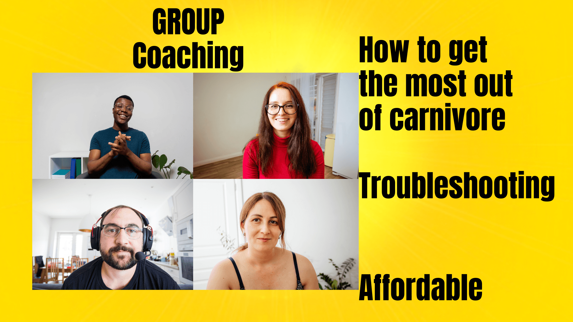 Weekly Live Group Coaching