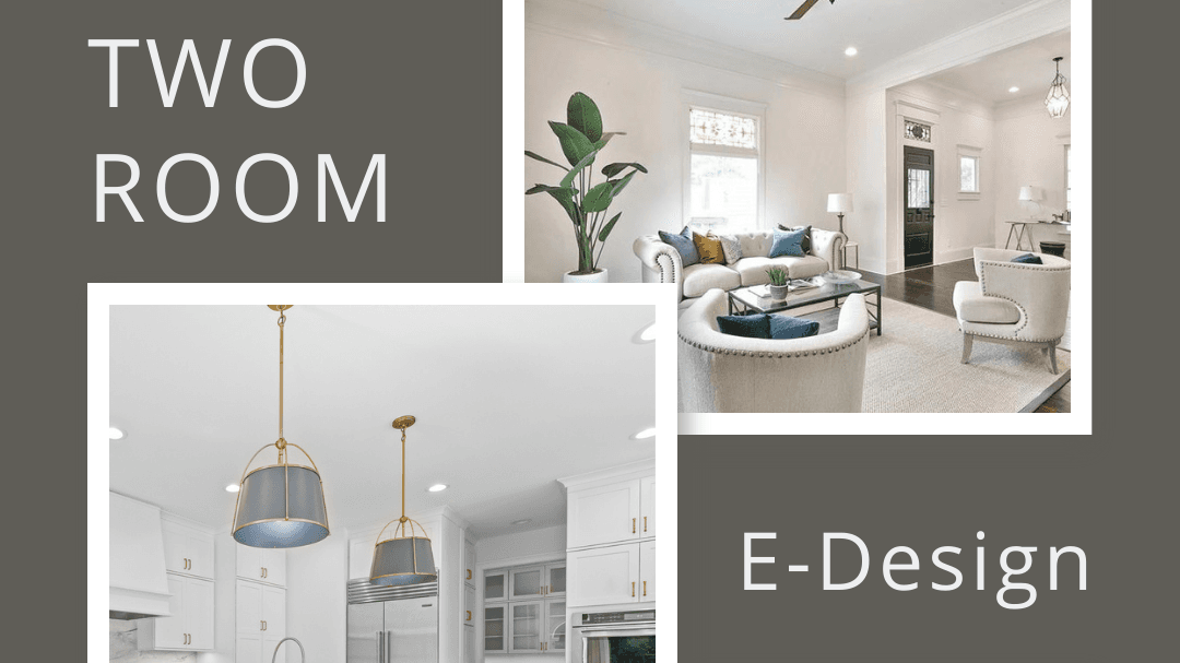 E-Design Package For Two Room with 2D Design