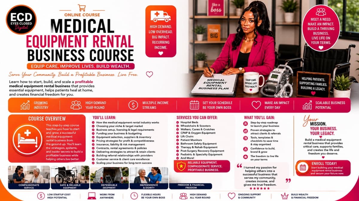 Medical Equipment Rental Business
