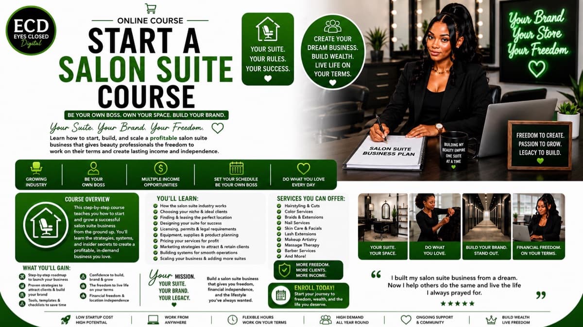 Salon Suite Business