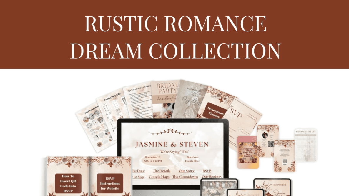 Rustic Romance Wedding Day Dream Collection