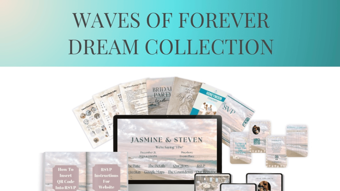 Waves of Forever Wedding Day Dream Collection