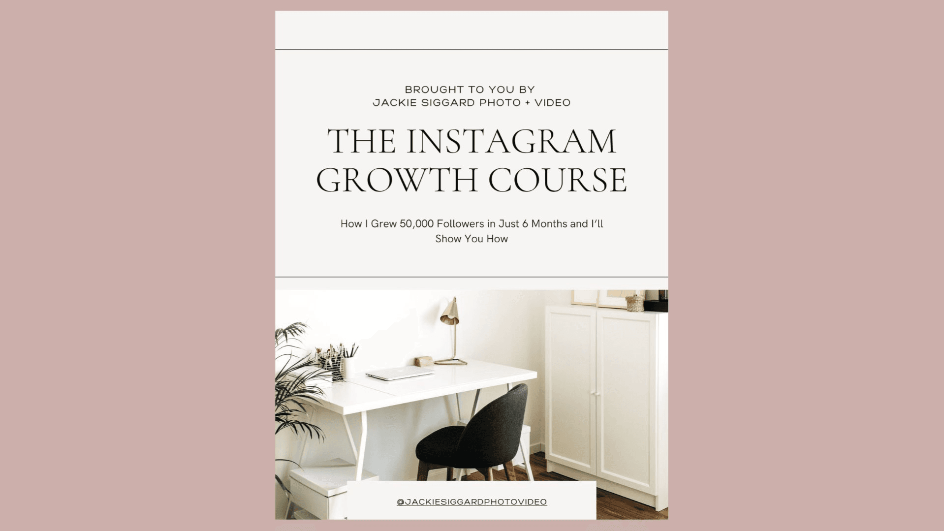 The Instagram Growth Course