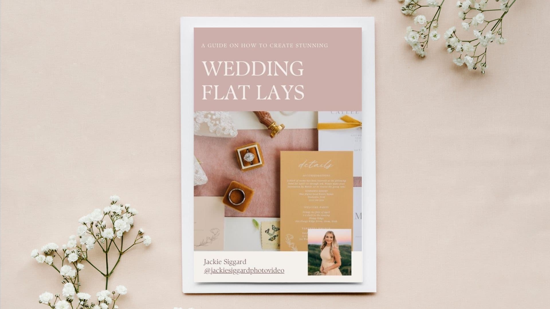 Elevate your Wedding Flatlay Images