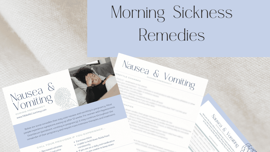 Morning Sickness Remedies Protocol