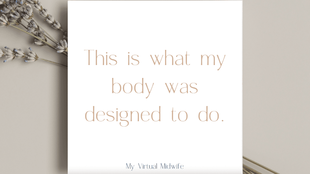 Pregnancy Affirmations