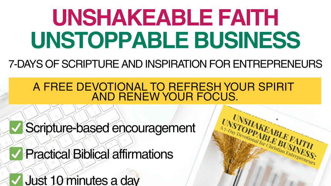 Unshakeable Faith | Unstoppable Business