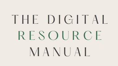 Resource Manual