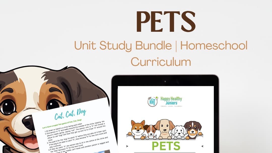 Pet Unit Study | Homeschool Bundle (Ages 4–8)