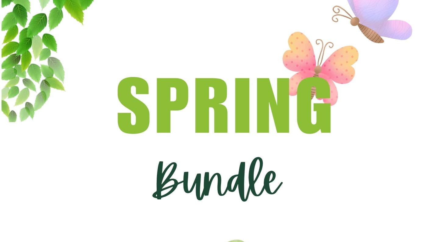 Get Your Spring Bundle Now! (Ages 4–8) – Printable
