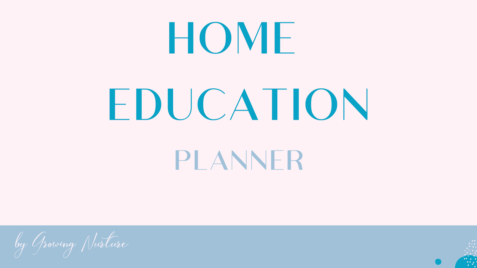 Organise, Plan, and Thrive in Home Ed