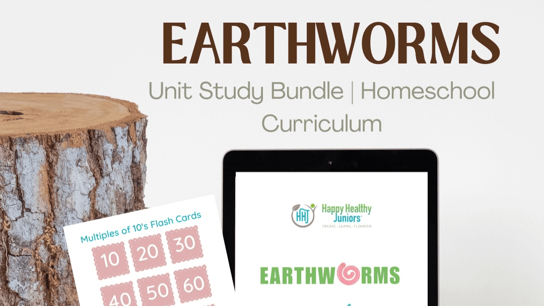 Earthworm Unit Study Bundle (Ages 4–8) – Printable