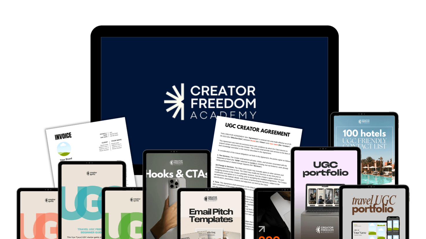 CREATOR FREEDOM ACADEMY (UGC Course)