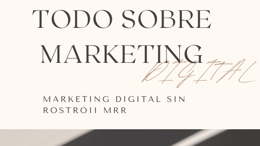 Todo Sobre Marketing Digital Sin Rostro
