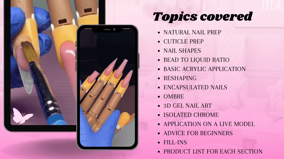 Online Beginner Acrylic Nail Course