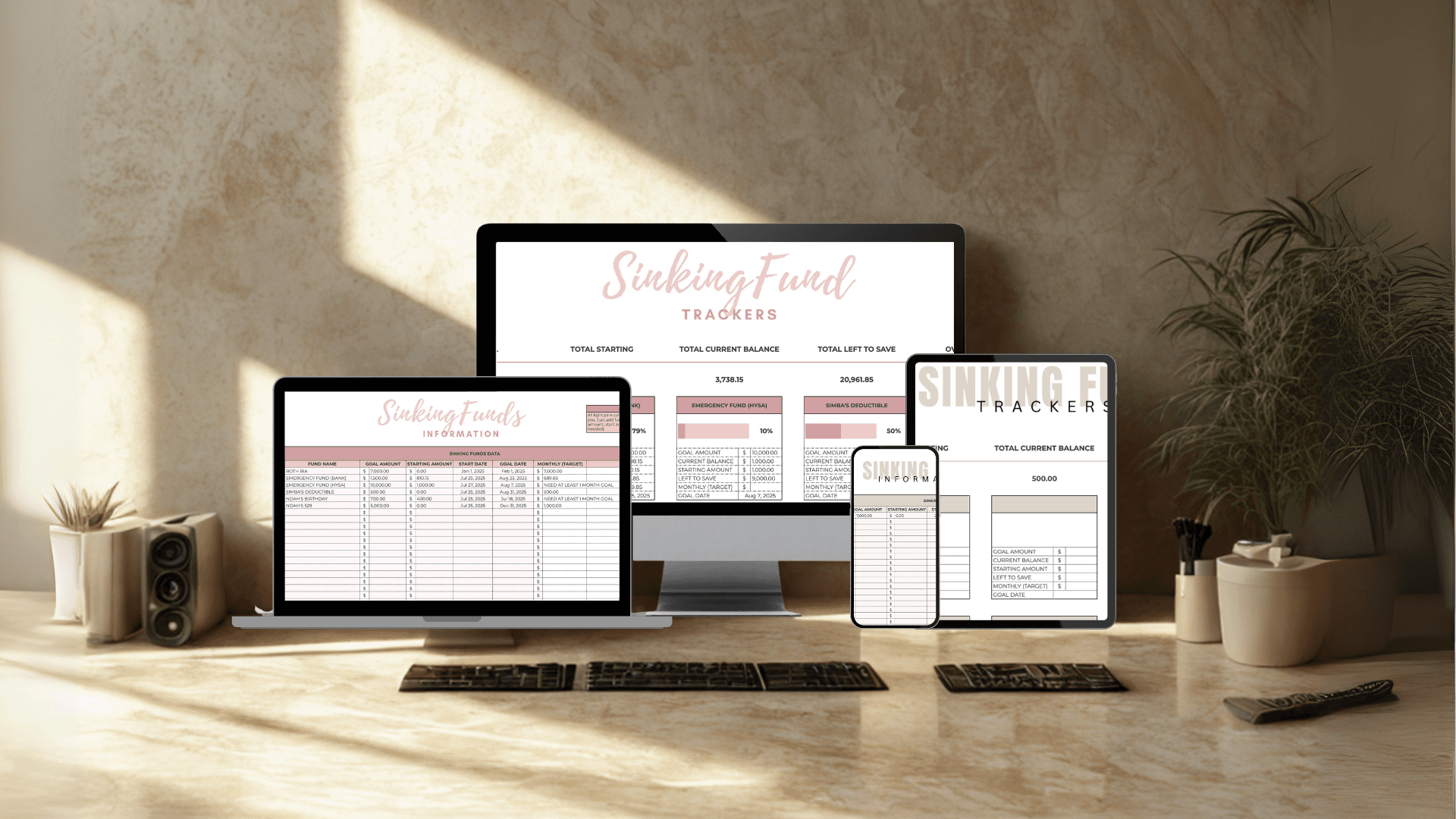 Sinking Funds Tracker