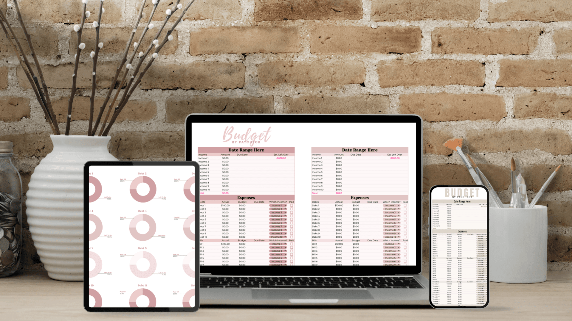 Paycheck Planner & Debt Tracker
