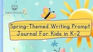 Spring Themed Writing Prompt Journal