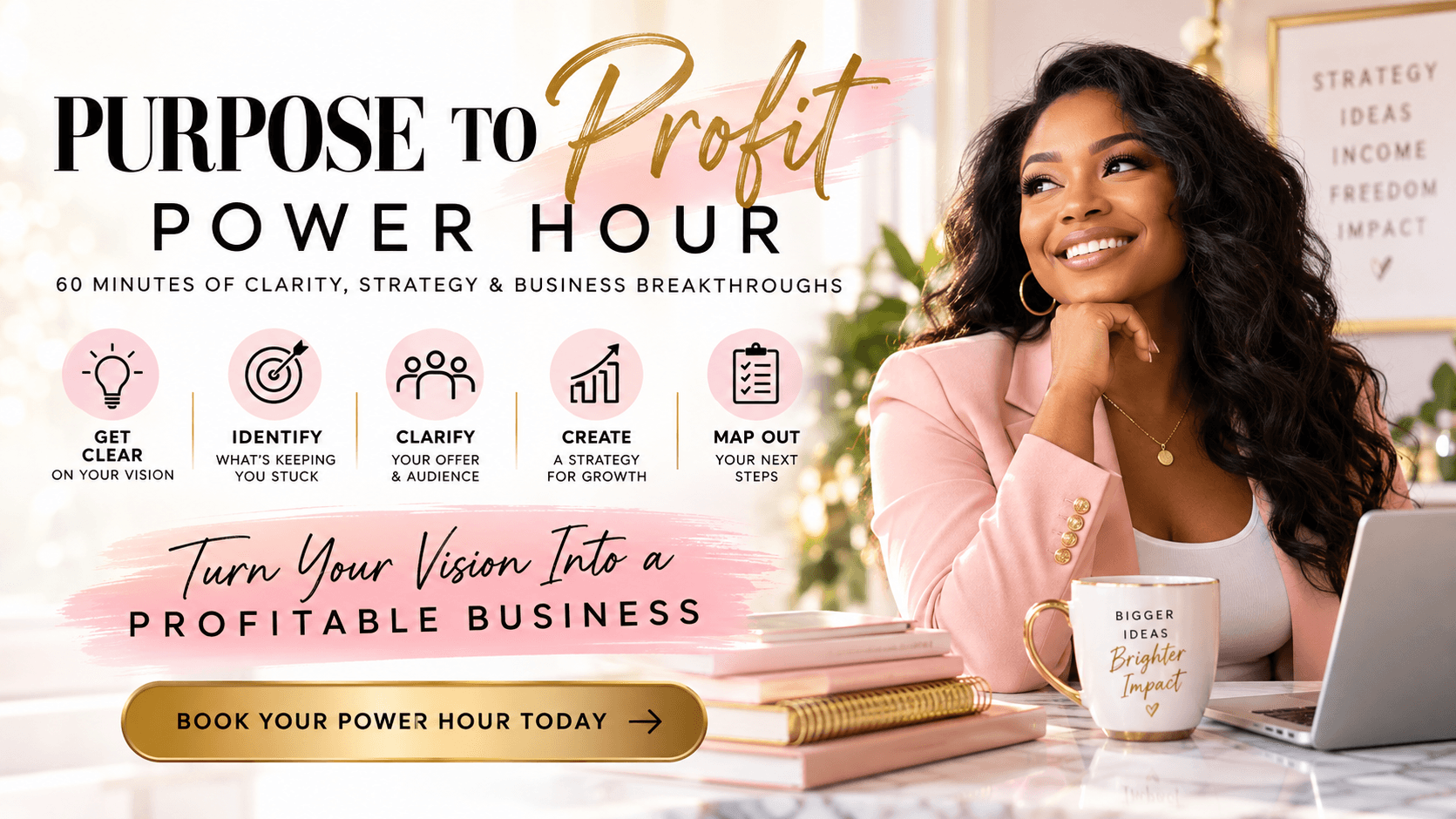 Purpose 2 Profit Power Hour: 1:1 Business Strategy