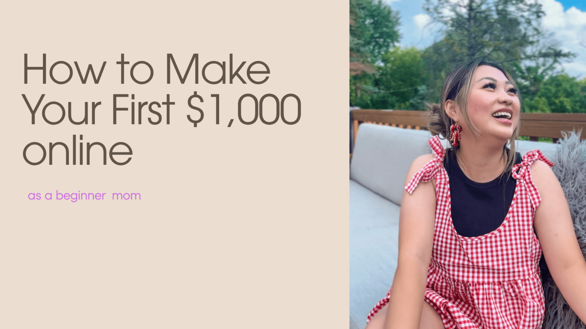 From $0 --> $1k (Beginner friendly)