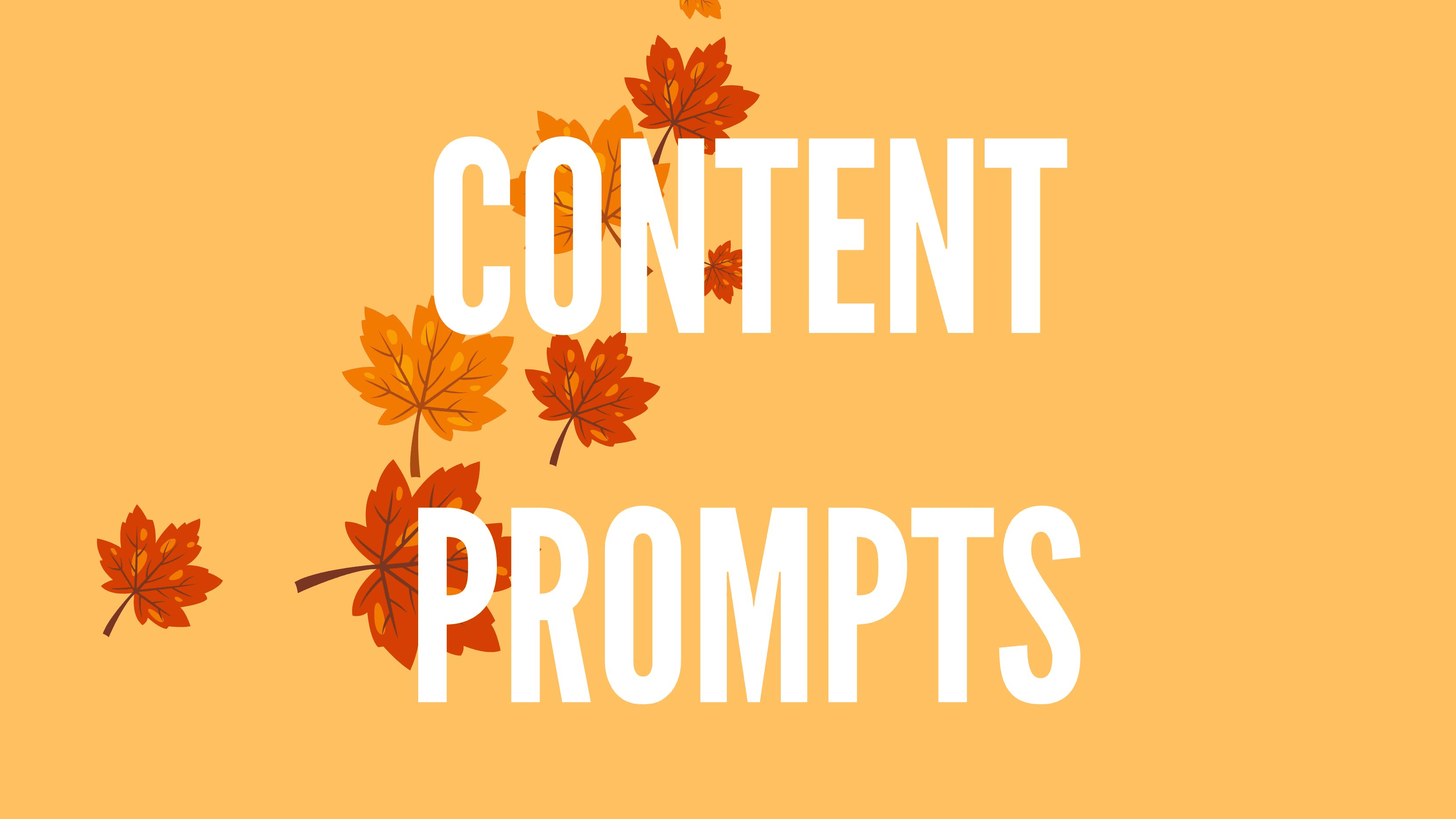Your November Content Plan