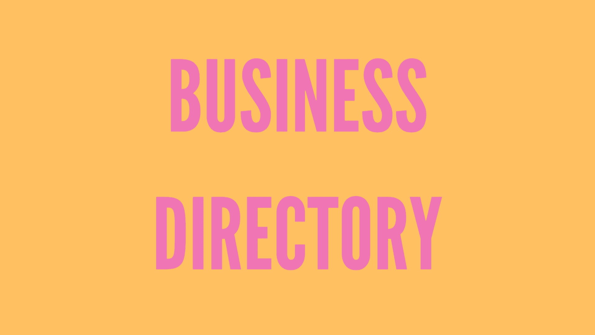 Join the Business Directory