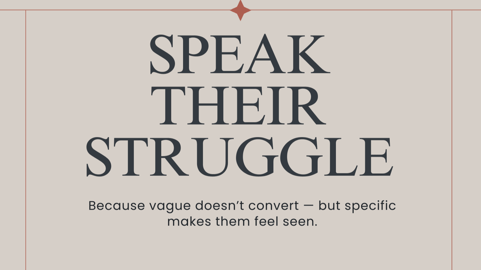 Speak their Struggle