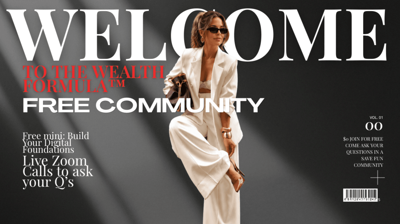 💸 The Wealth Formula™ FREE Community