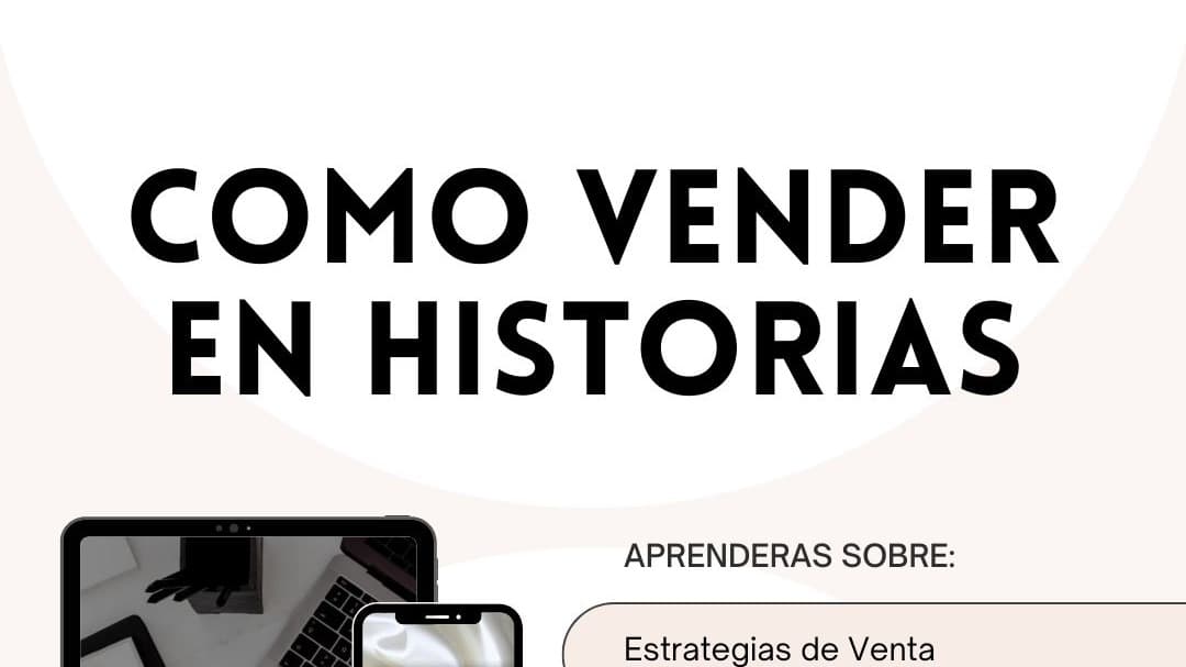 Como vender en tus Historias