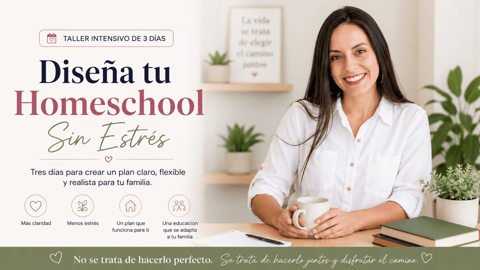 Diseña tu Homeschool Sin Estrés