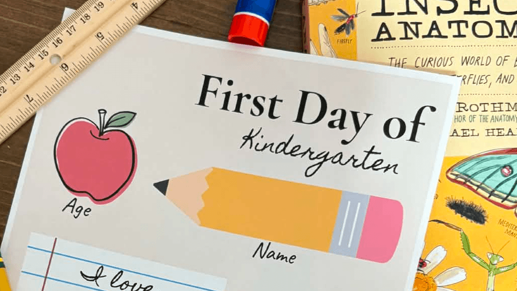 First Day of School Sign