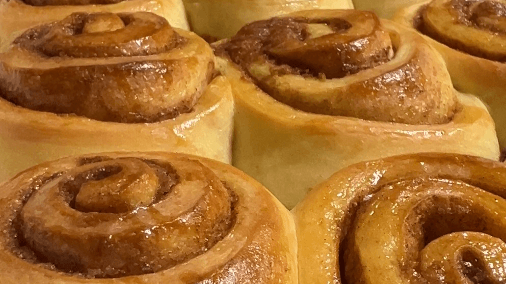 Soft Yeasted Cinnamon Rolls