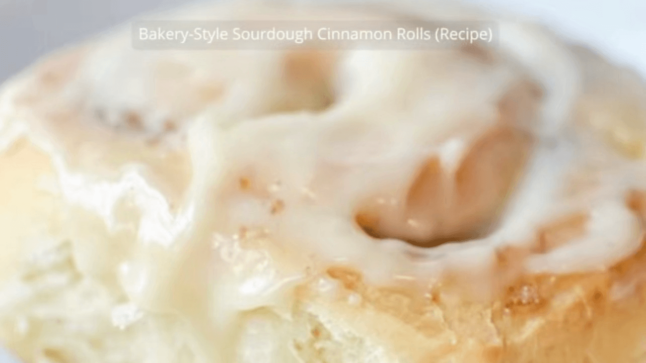 Bakery Sourdough Cinnamon Rolls - Pro Guide