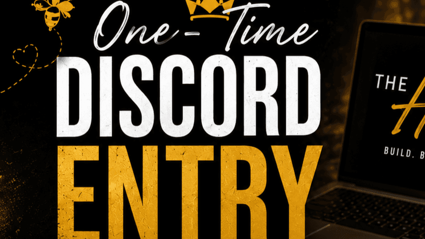 One Time Discord Entry