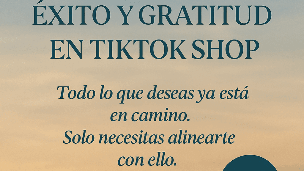 Activa tus ventas en TikTok Shop