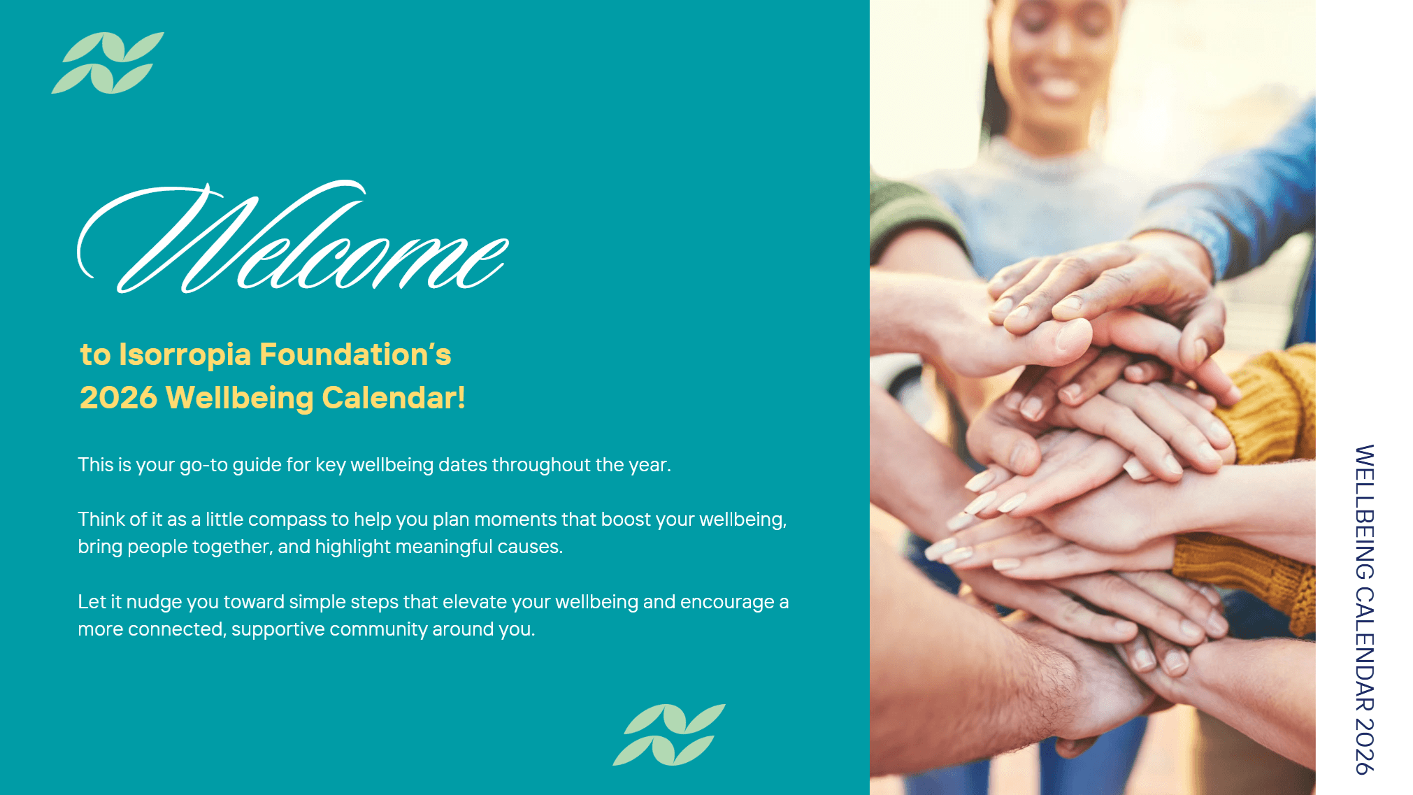FREE 2026 Wellbeing Calendar